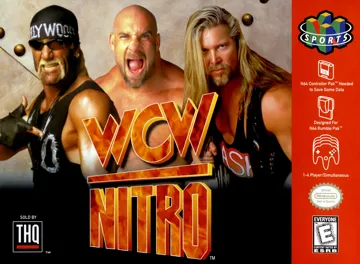 WCW Nitro (USA) box cover front